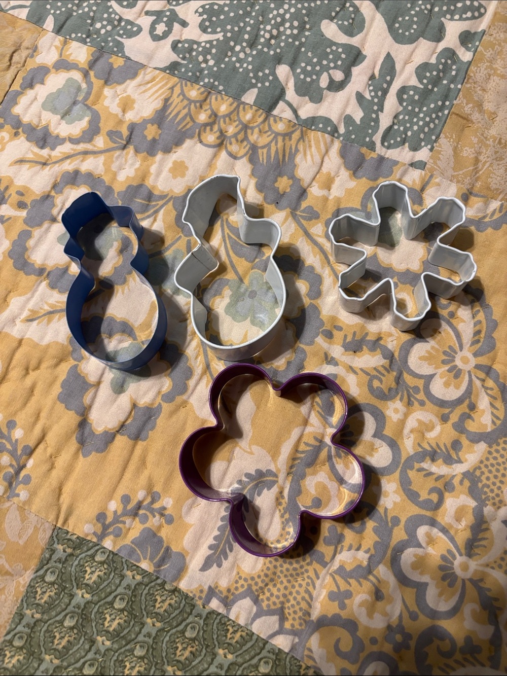 4 Metal Cookie Cutters